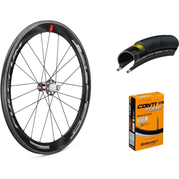 Fulcrum Speed 55C 700c Wheelset with Tyres and Tubes 700c