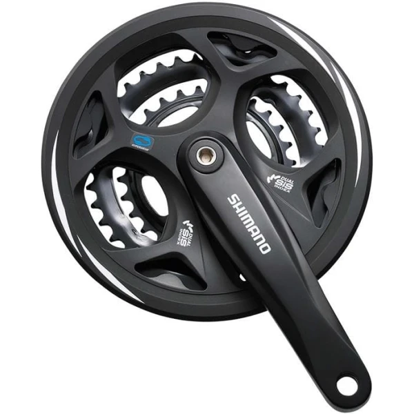 Shimano FC-M311 Altus Square Taper Chainset size 42/32/22T | 175mm | Without Chainguard