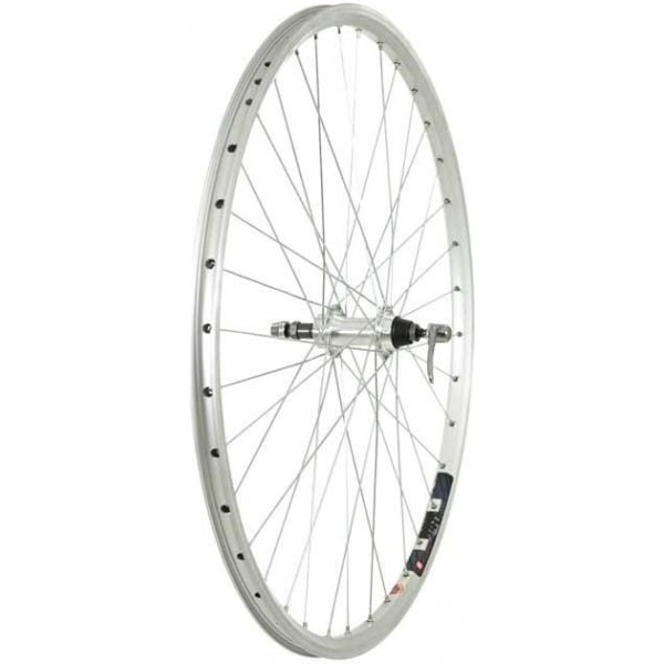 Tru-Build 700c Rear Wheel Mach1 240 Rim Alloy Rim Screw-On Freewheel Fitting QR