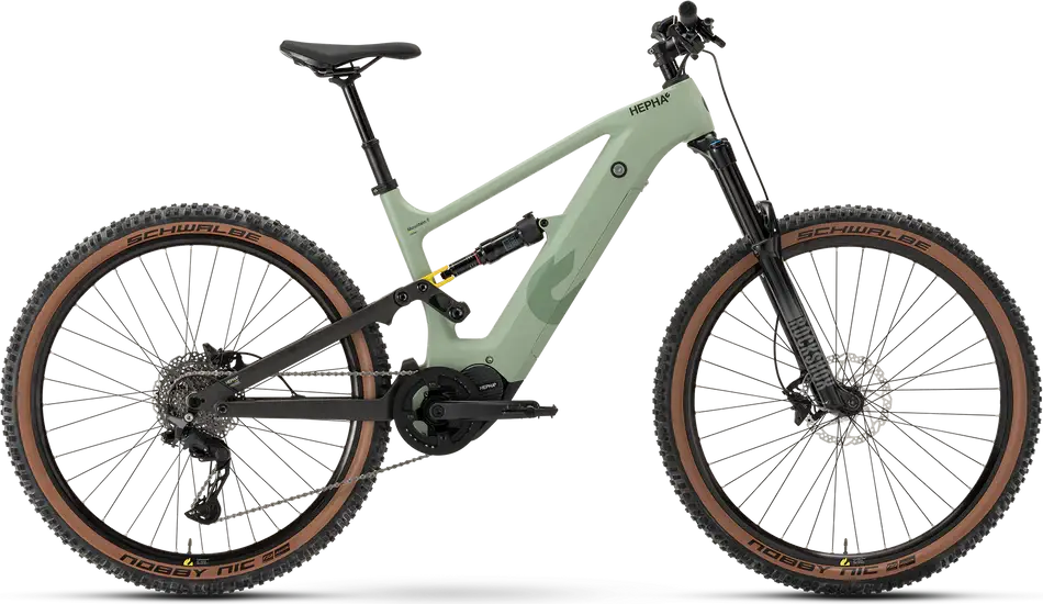 2024 Hepha Mountain 7 Carbon Long Range Electric Bike